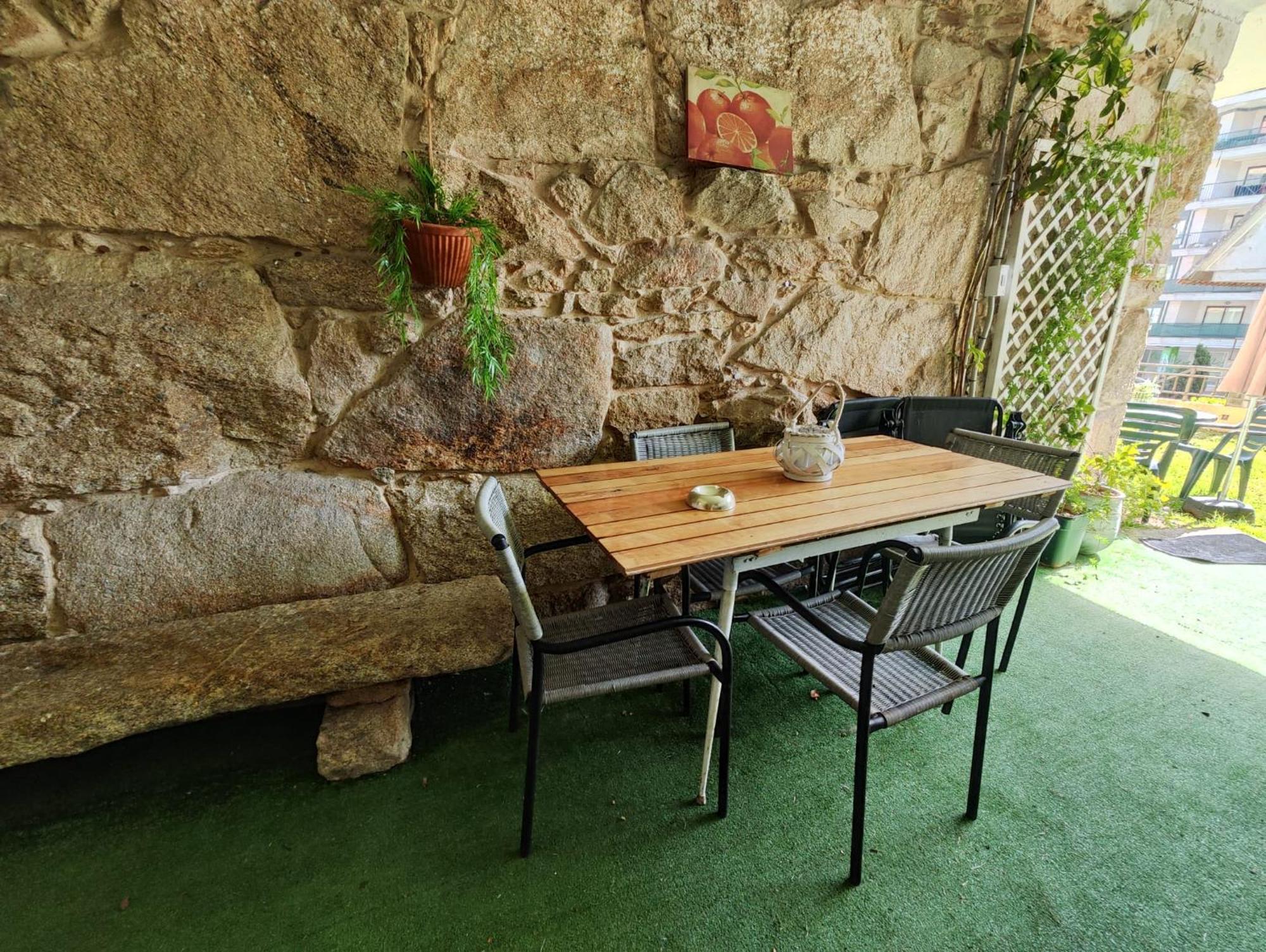 Baiona, 3 Dormitorios Con Jardin Buitenkant foto